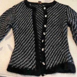 Anne Klein cardigan.